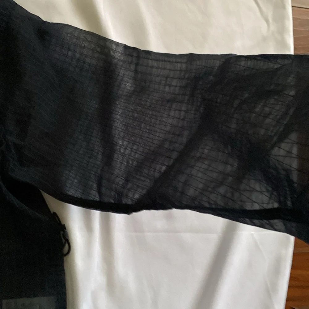 Black Sheer‎ Jacket - Picture 2 of 8